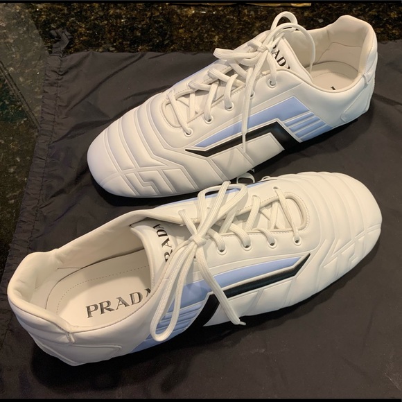 Prada Rev Leather Sneakers - Picture 2 of 7